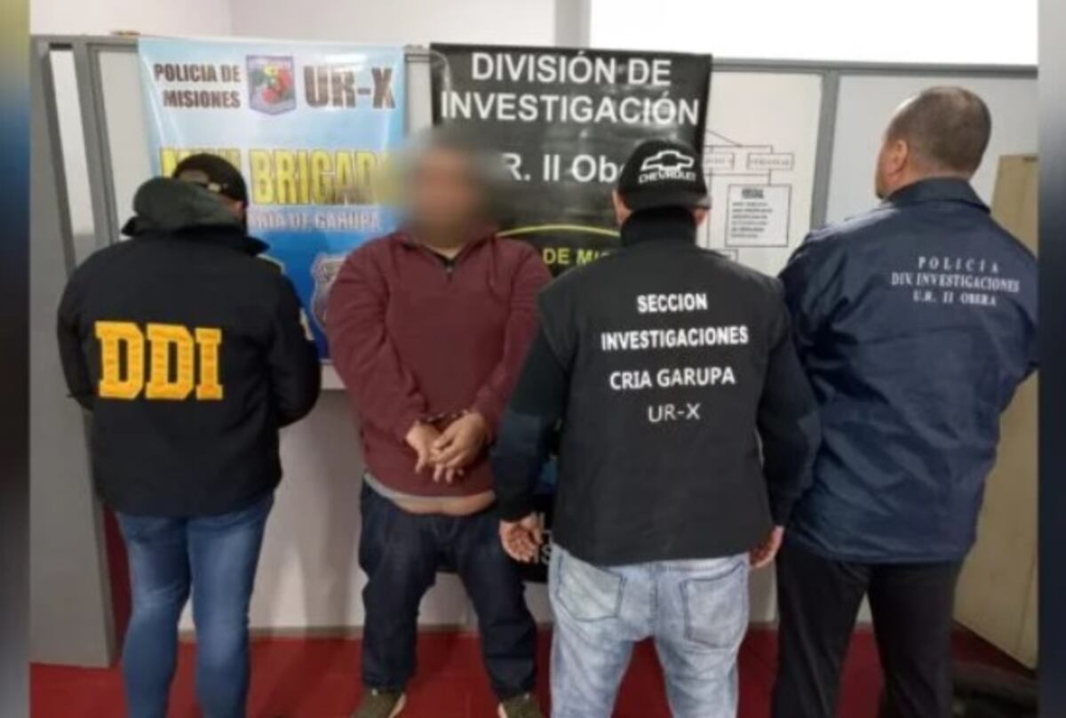 Oberá: bajo estafa del “cuento del tío”, detienen a un individuo con frondoso prontuario delictivo