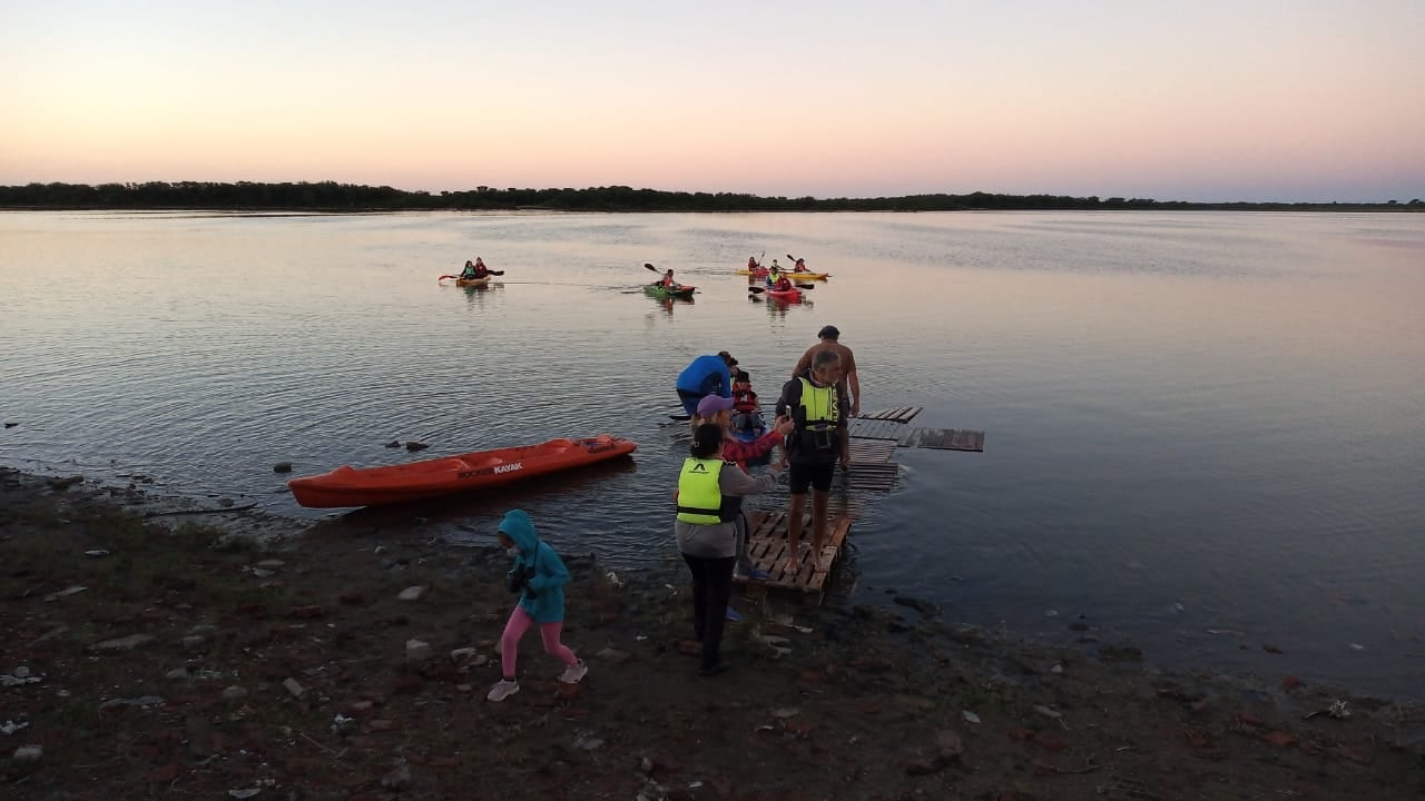 Avistaje de aves en kayak