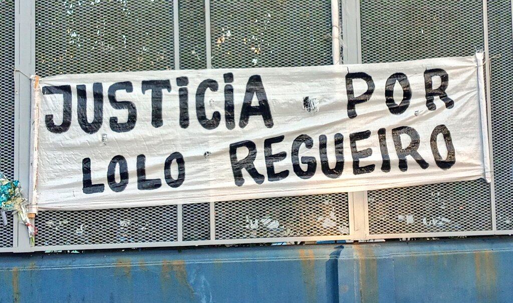 La sociedad pide justicia por Lolo Regueiro.