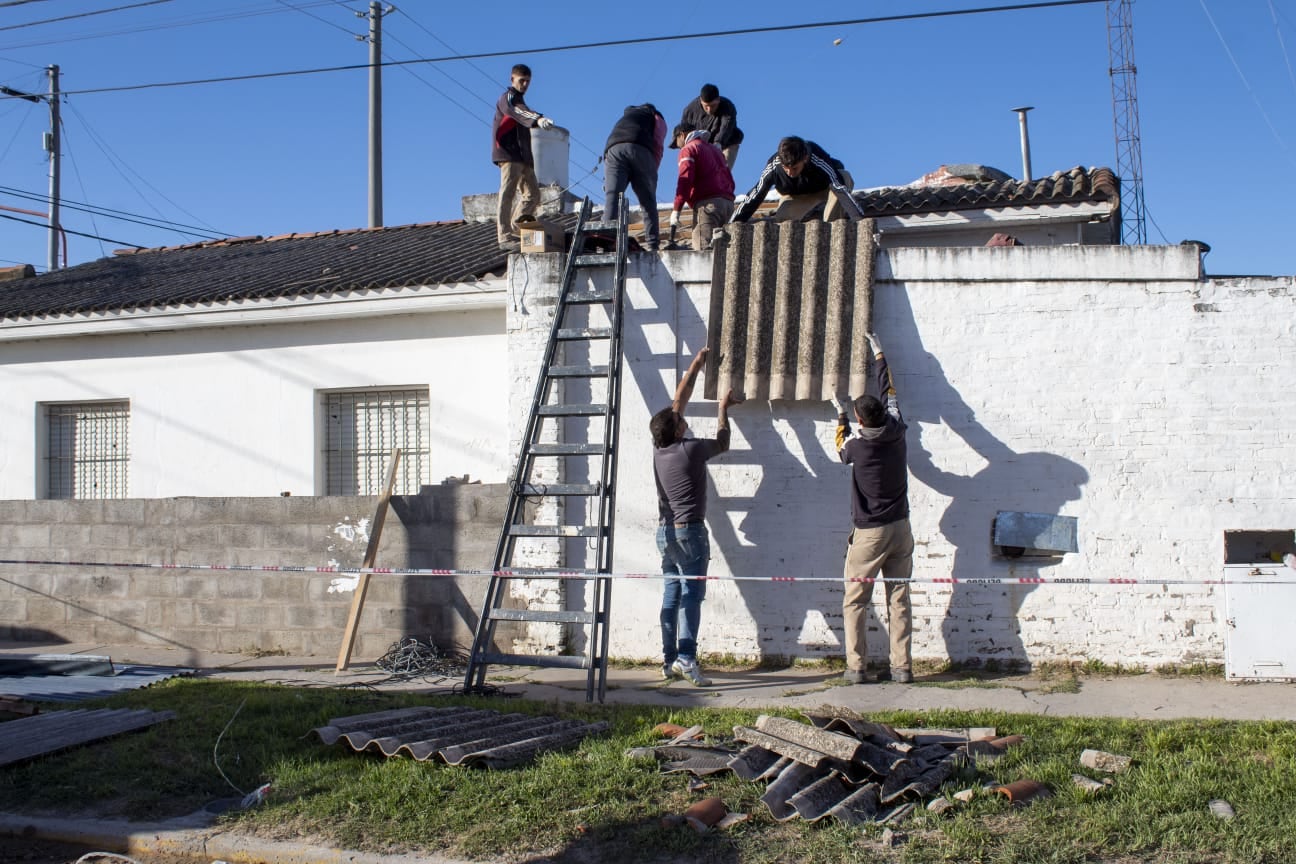 Mejoras en la salita del Barrio Municipal