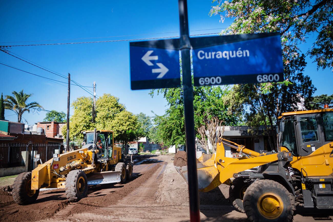 Los trabajos se ejecutan en tres frentes simultáneos.