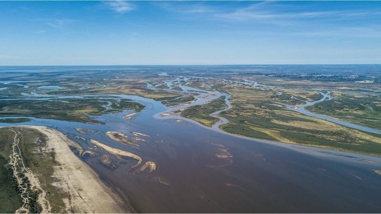 Bajante del río Paraná