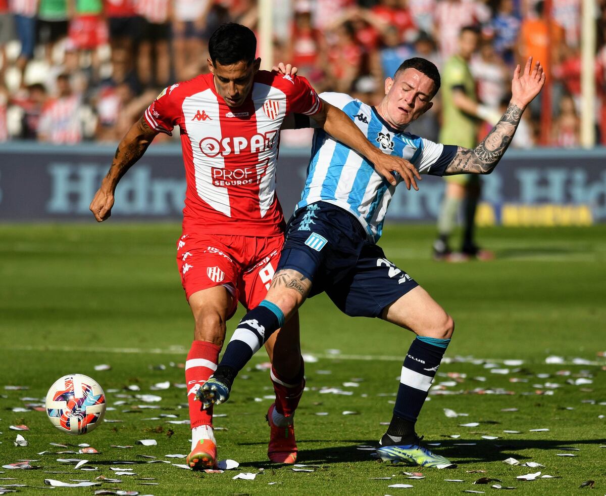 Racing empató 1-1 con Unión en la despedida de Claudio Úbeda