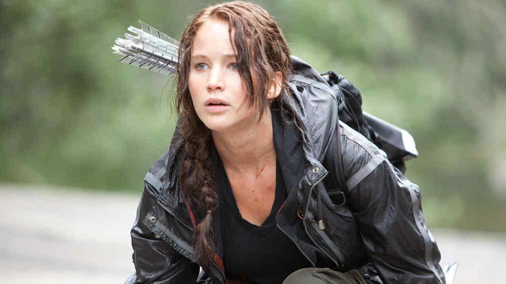 Jennifer Lawrence, ícono pop como Katniss Everdeen en 'Los juegos del hambre'.