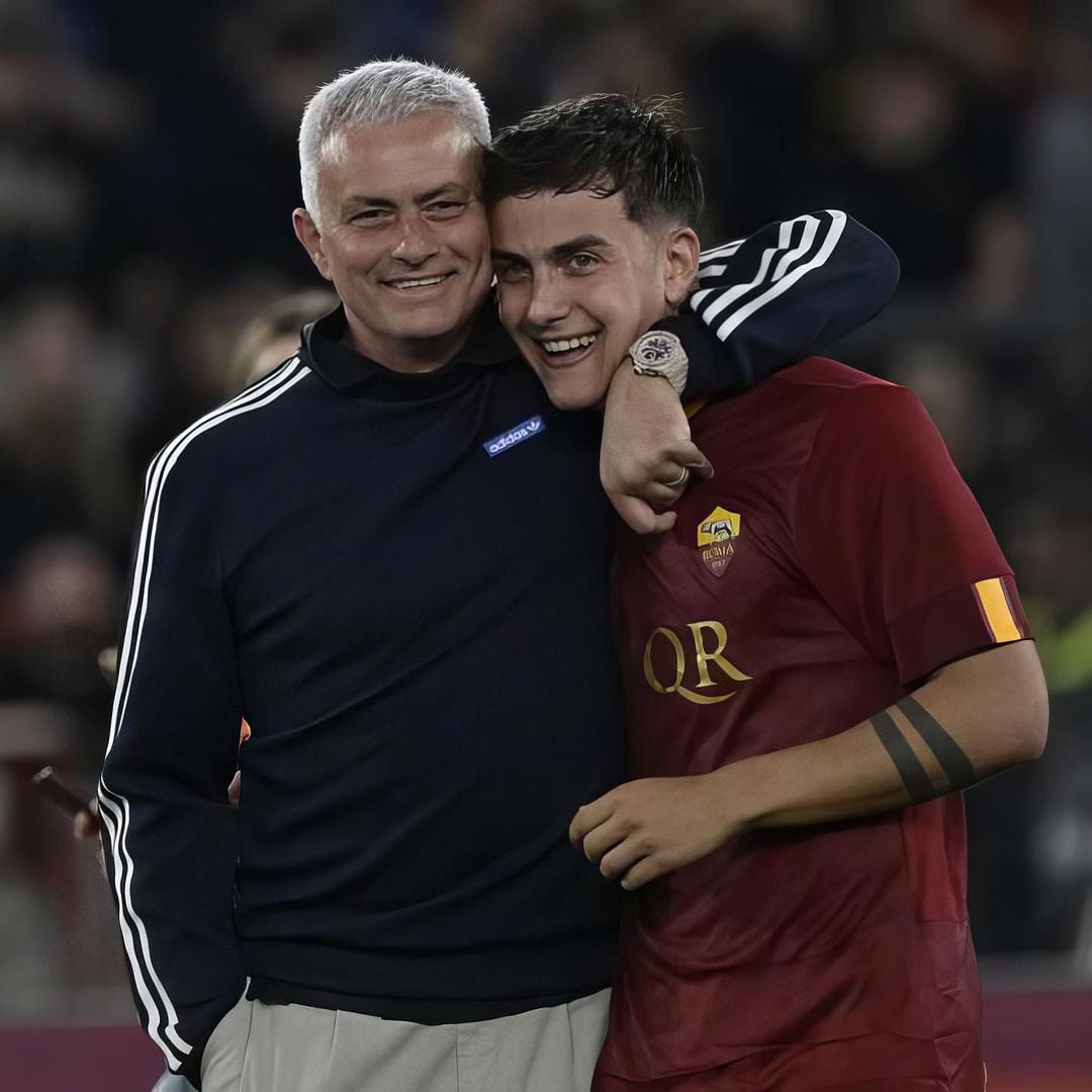 Dybala despidió a Mourinho.