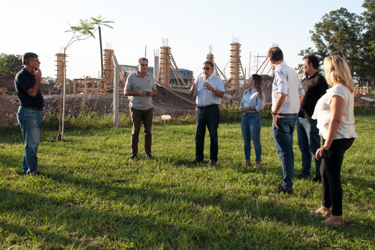 El intendente Luis Castellano y el rector Rubén Ascúa recorrieron el campus de la UNRaf