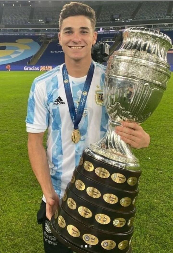 Julián Álvarez Campeón de América