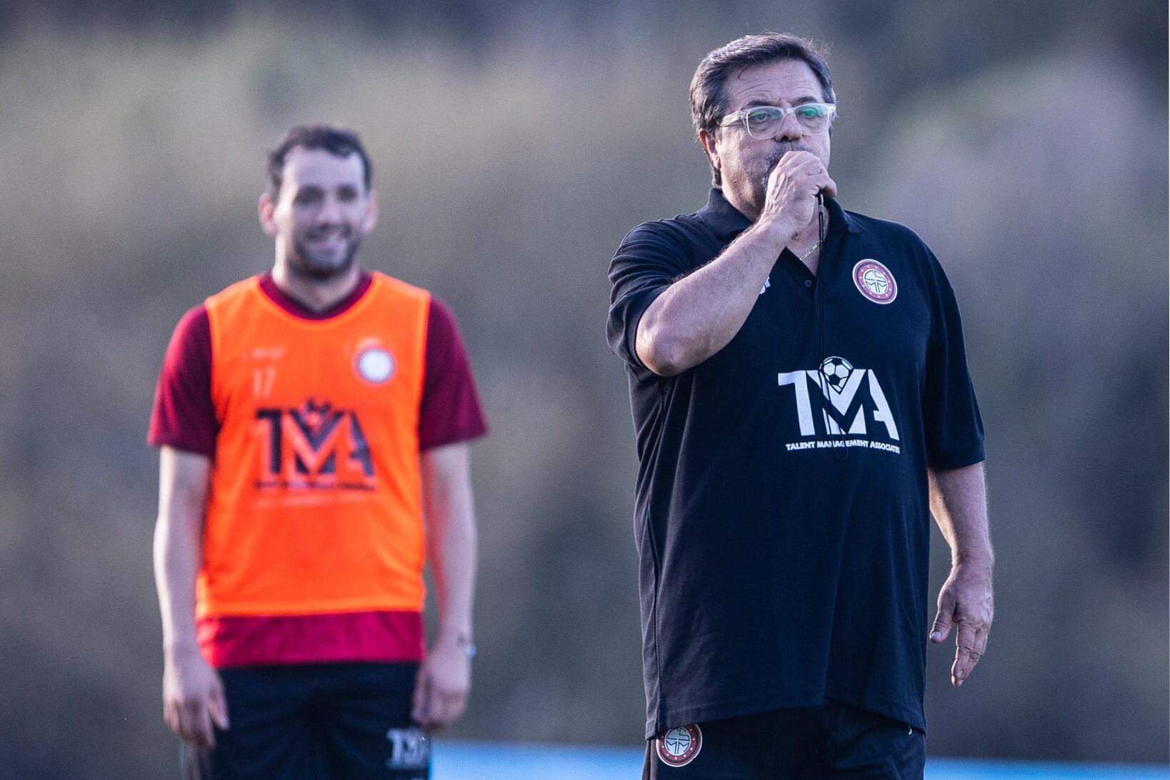 Caruso Lombardi en su nuevo club de Uruguay, Miramar Misiones. (Miramar Misiones).