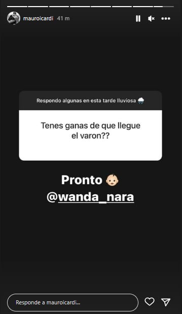 Mauro Icardi quiere volver a ser papá.