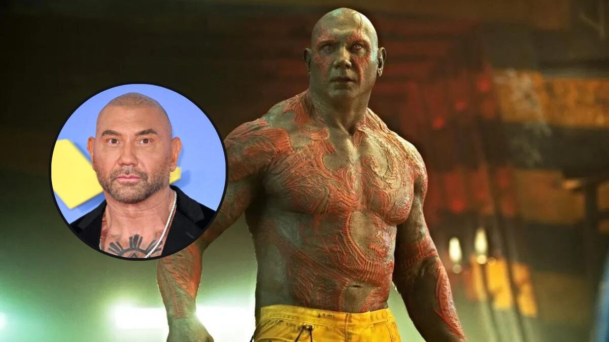 El viral TikTok que muestra la transformación de Dave Bautista en “Drax” de Guardianes de la galaxia