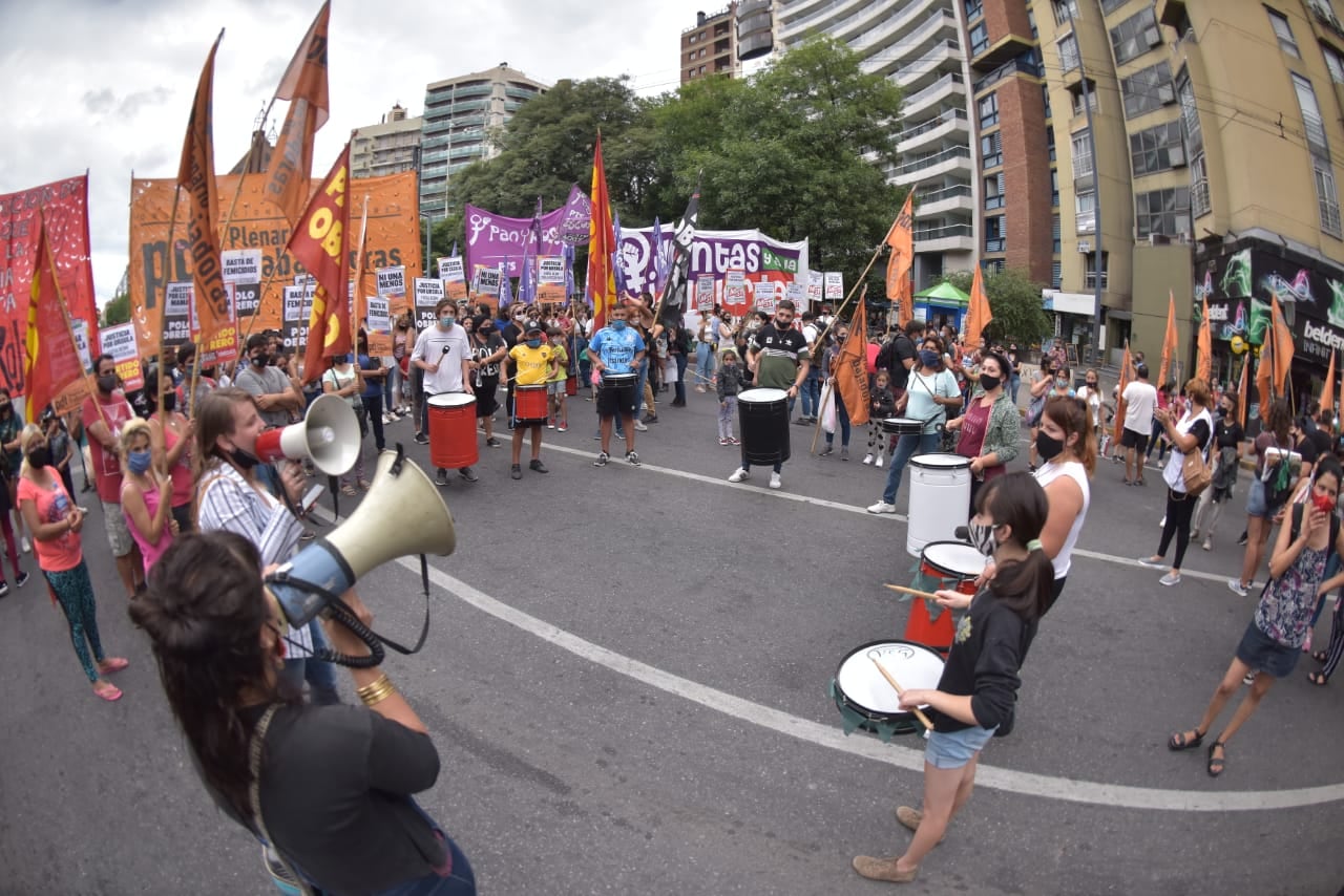 En Córdoba marchan pidiendo justicia por Úrsula Bahillo. (Foto: Facundo Luque)