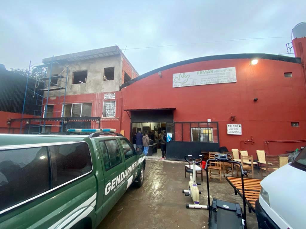 Operativo de Gendarmería por supuesta trata de personas con fines de explotación laboral. (Gendarmería)