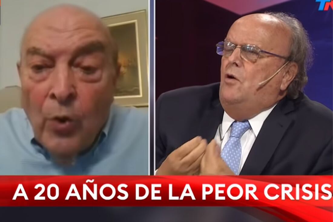 El tenso cruce en el programa de TN, A Dos Voces, entre Cavallo y De Mendiguren.