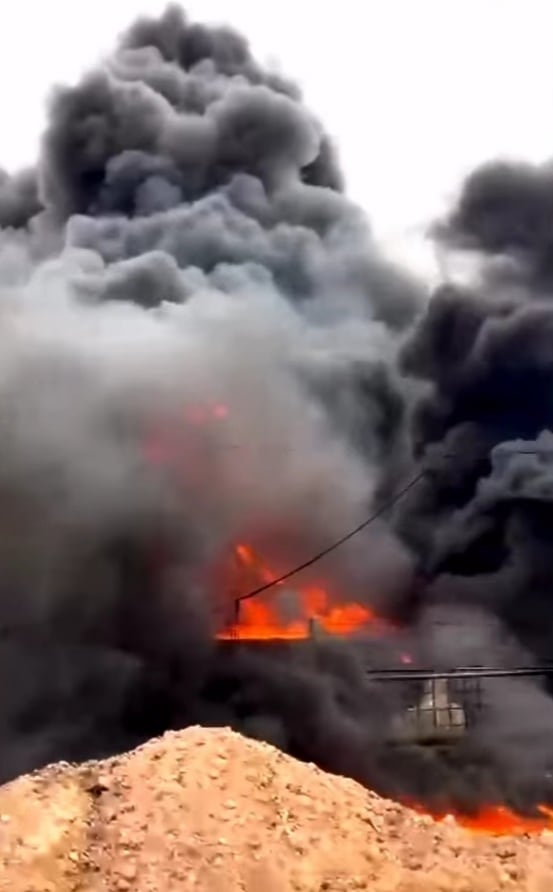 Incendio en Parque Industrial Gualeguaychú