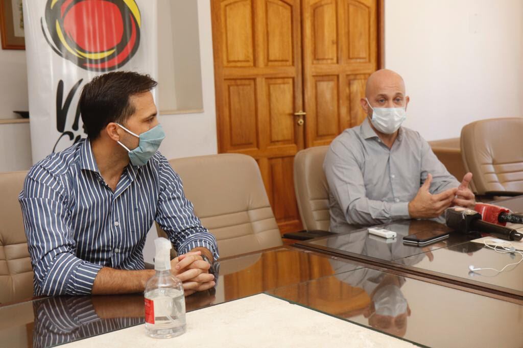 Conferencia de prensa sobre el balance del fin de semana de carnaval en Carlos Paz.