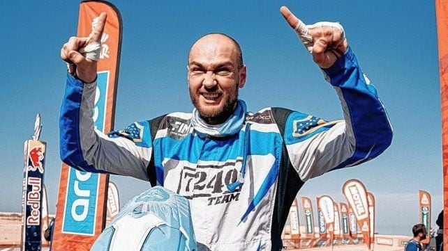 Manu Andújar ganó dos veces el Dakar en Quads y ahora corre con un Can-am Maverick R.