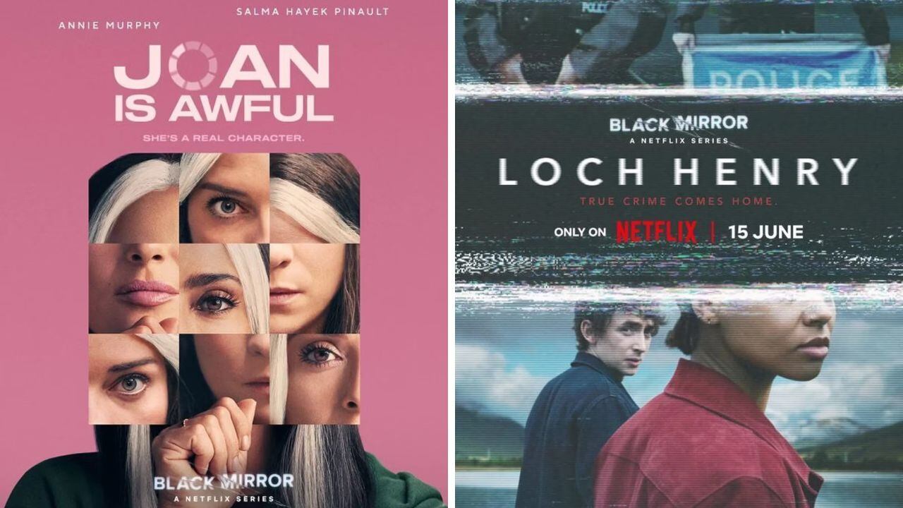 Los posters de “Joan Is Awful” y “Loch Henry”