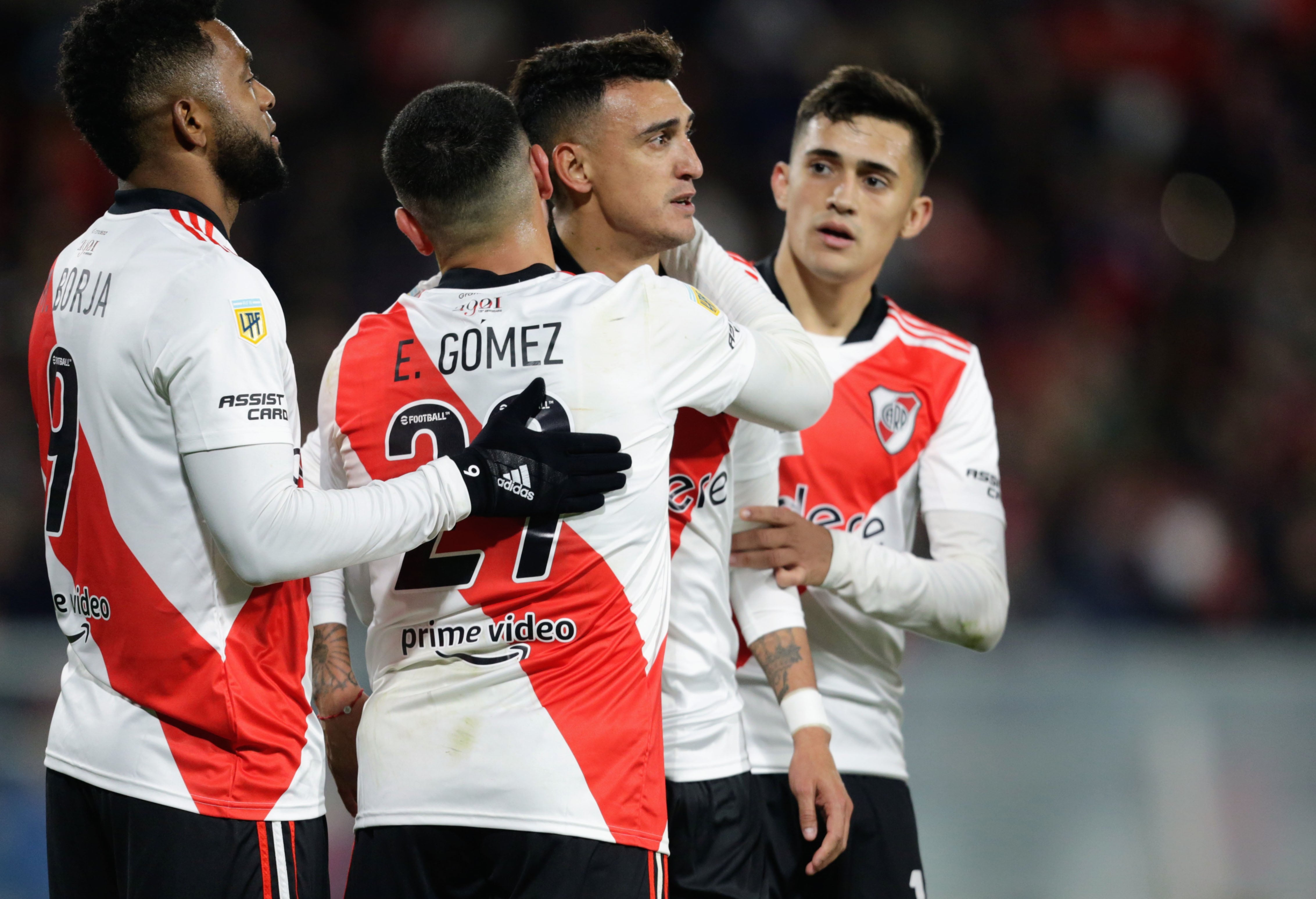 Gran victoria del Millonario por el gol de Matías Suarez sobre el final del encuentro. (Foto baires)