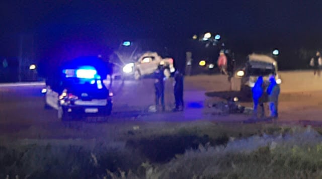 Accidente vial en San Vicente terminó con un joven lesionado. Policía de Misiones