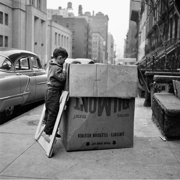 La presencia de los niños en las fotos de Vivian Maier