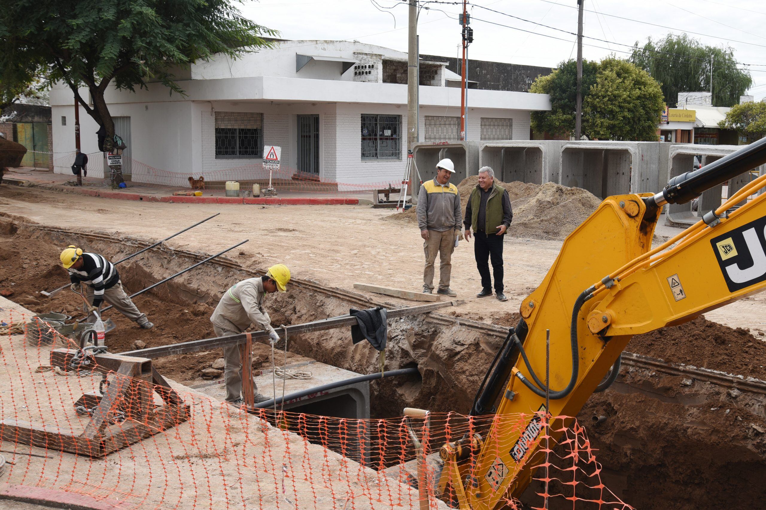 Obra de Desagües en Arroyito