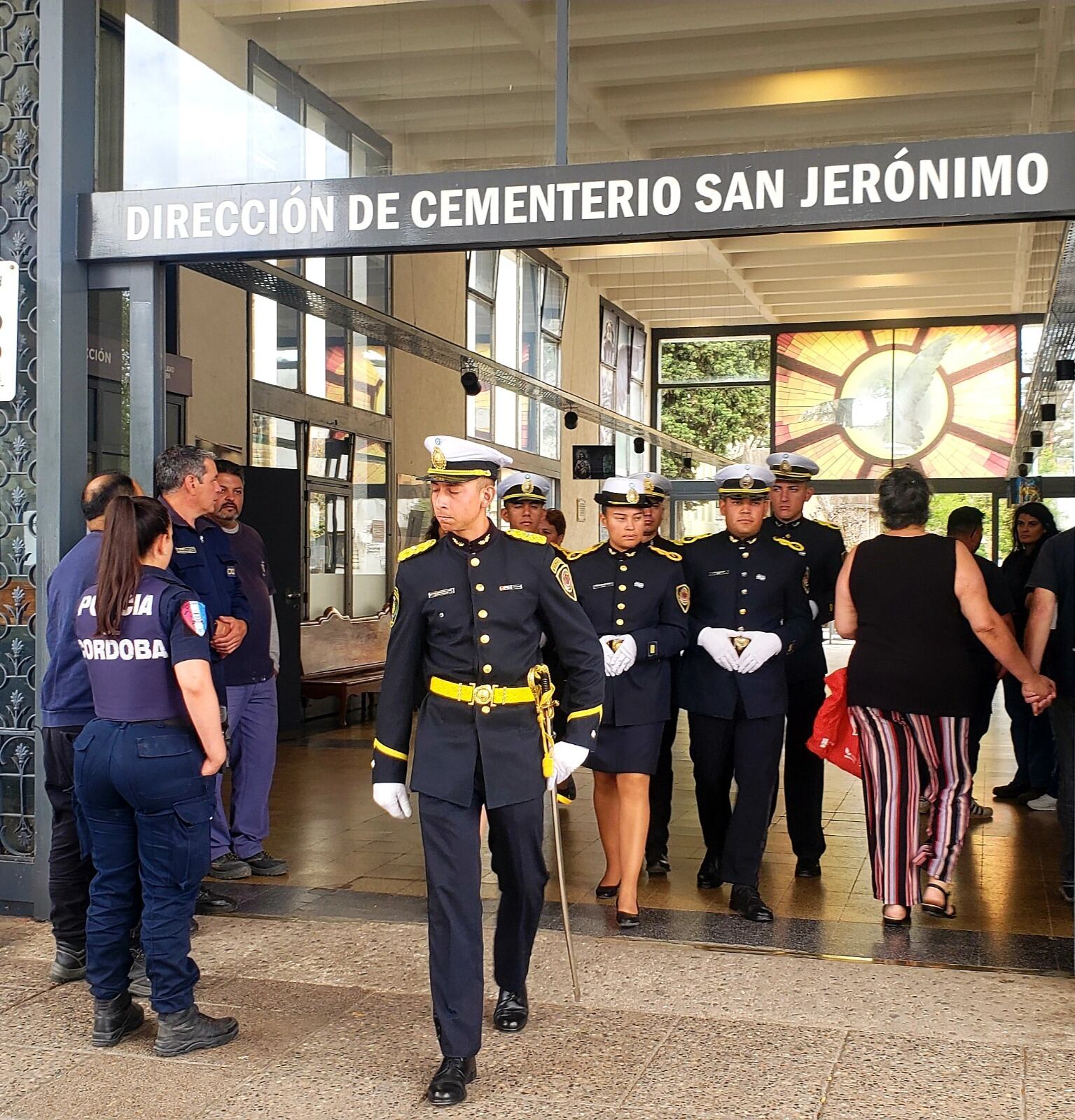 La ceremonia de este martes.