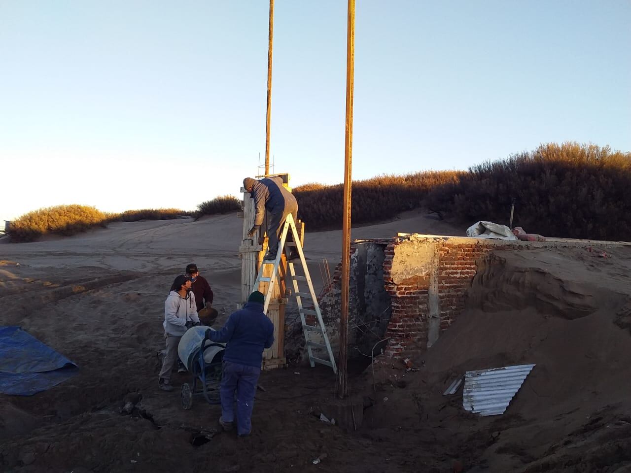 Trabajos en Reta