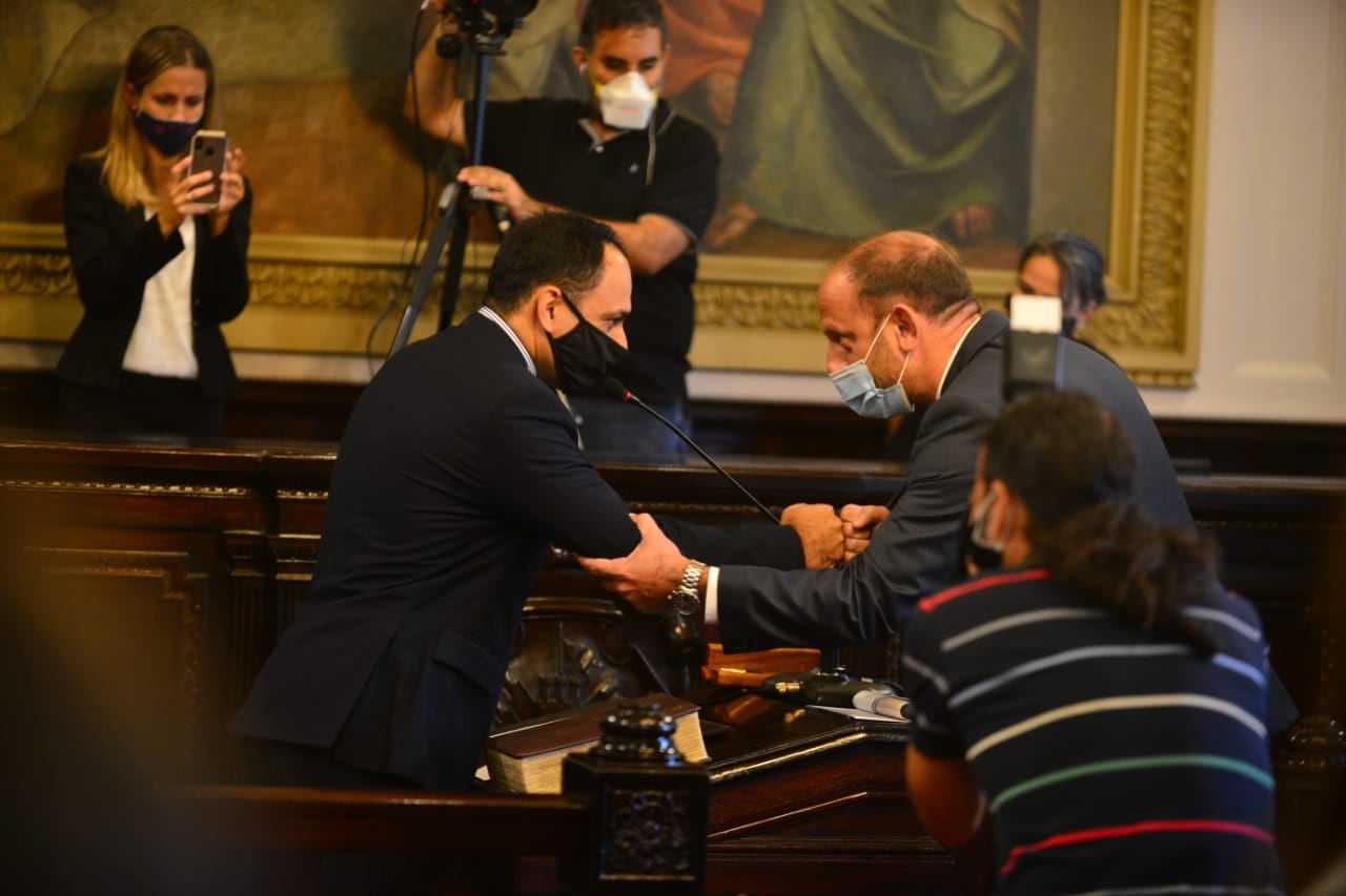 Juró Juan Manuel Delgado como fiscal General en Tribunales I (José Hernández)