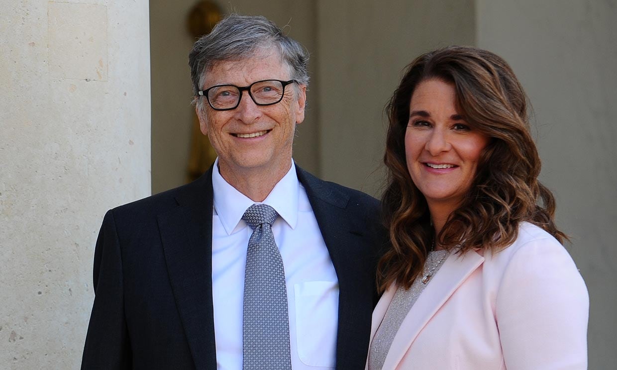 Bill y Melinda Gates.