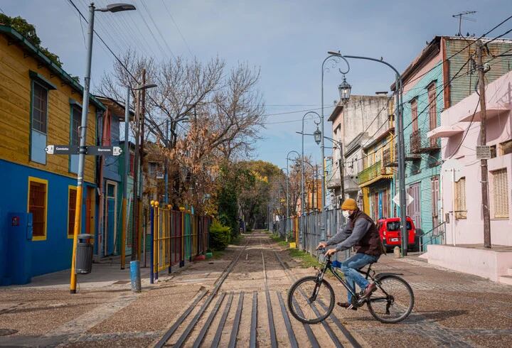 El barrio de La Boca. (Foto: Mario Quinteros)