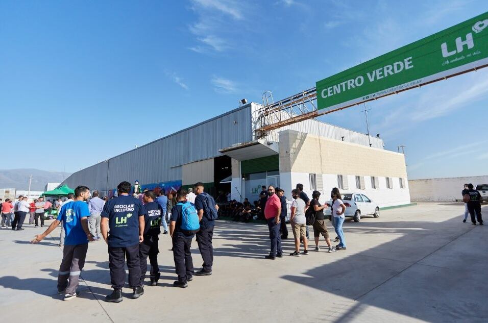 El departamento de Las Heras ya cuenta con su Centro Verde para la clasificación de residuos secos reciclables.