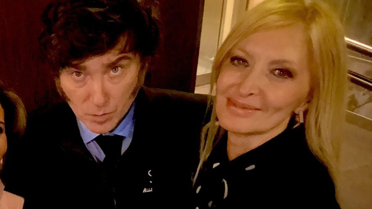 La llamativa actitud de Yuyito González con Javier Milei que desató los rumores de separación