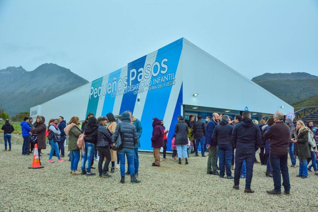 Inauguración del Centro de la Primera Infancia “Jorge Brito”, de la Fundación Pequeños Pasos.