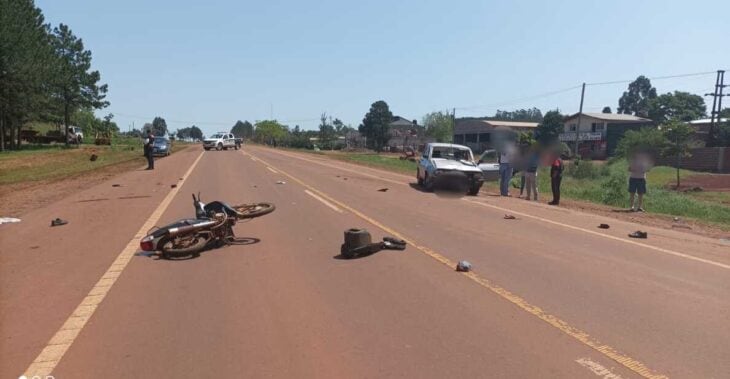 Lamentablemente, falleció el octogenario que protagonizó un accidente vial en San Vicente.