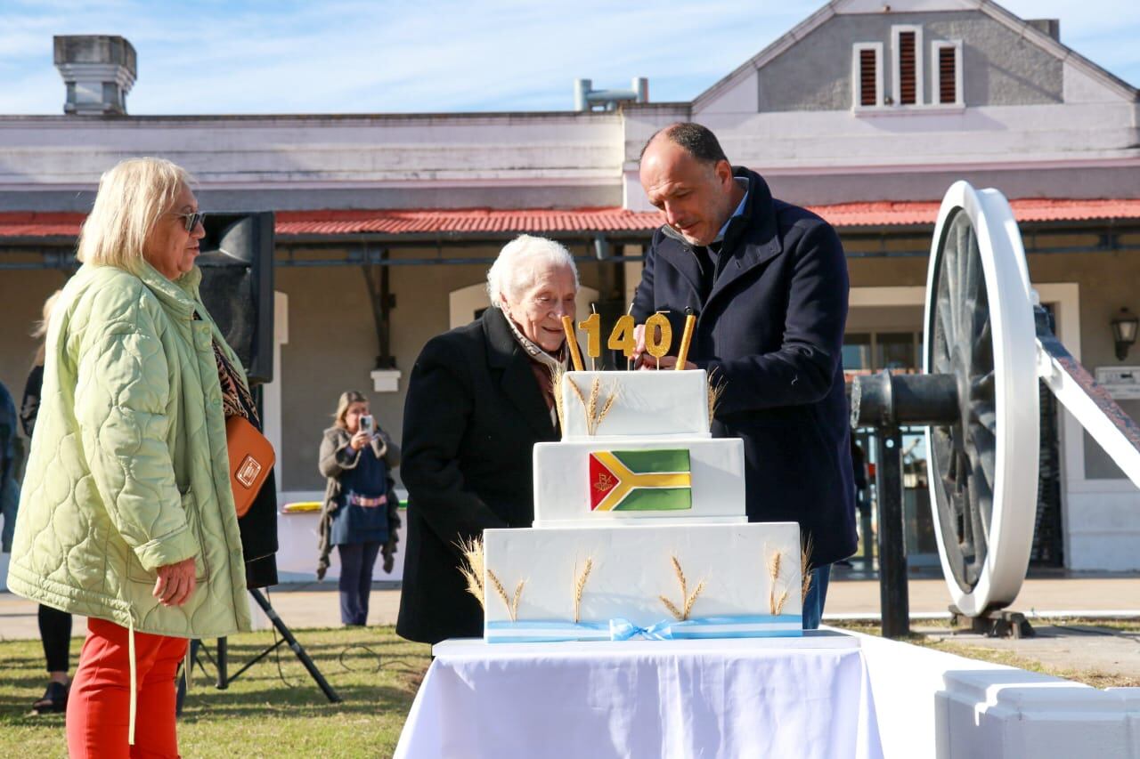 Se llevó a cabo el Acto Oficial por los 140 años de Tres Arroyos