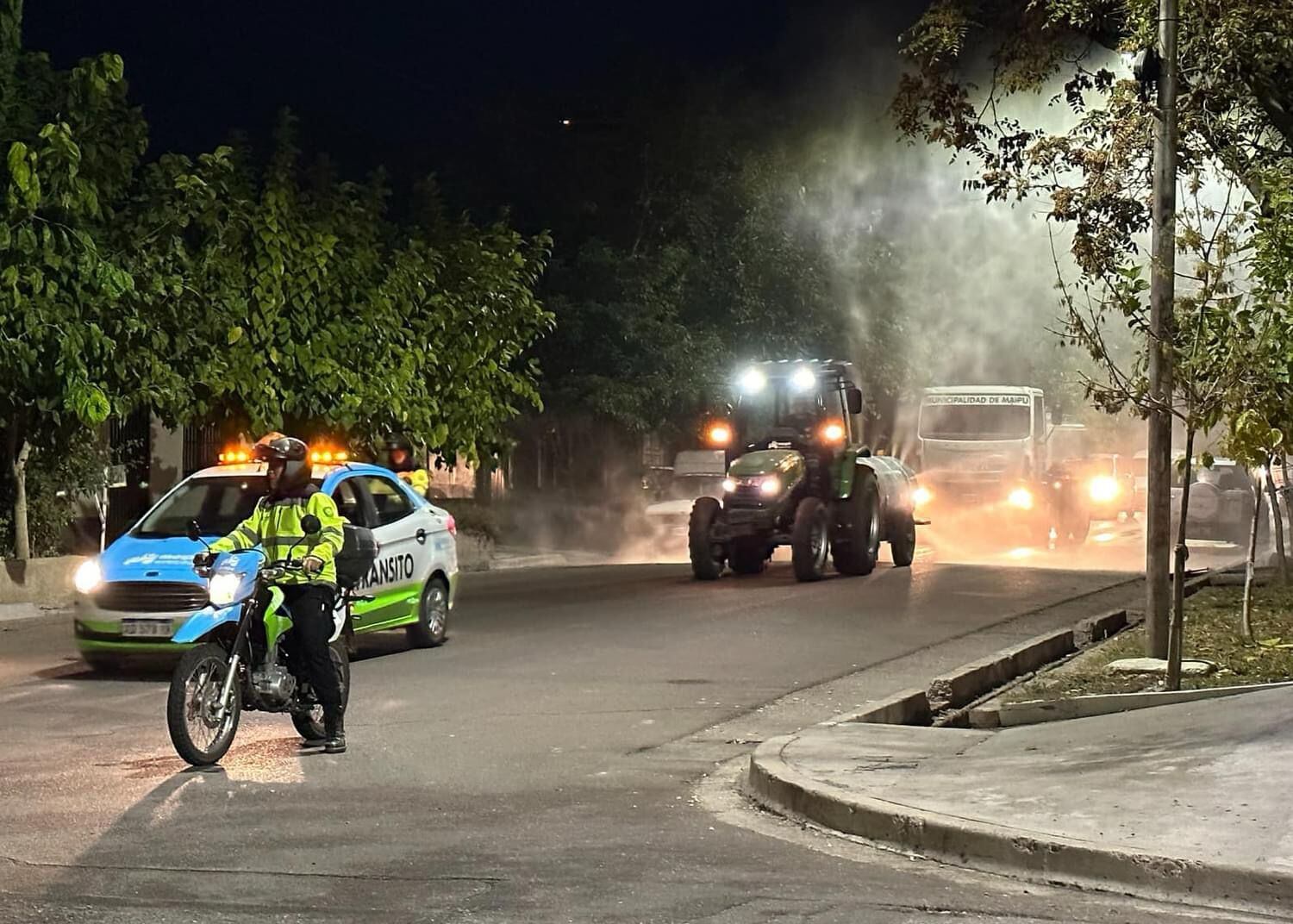 Maipú lucha contra el dengue.