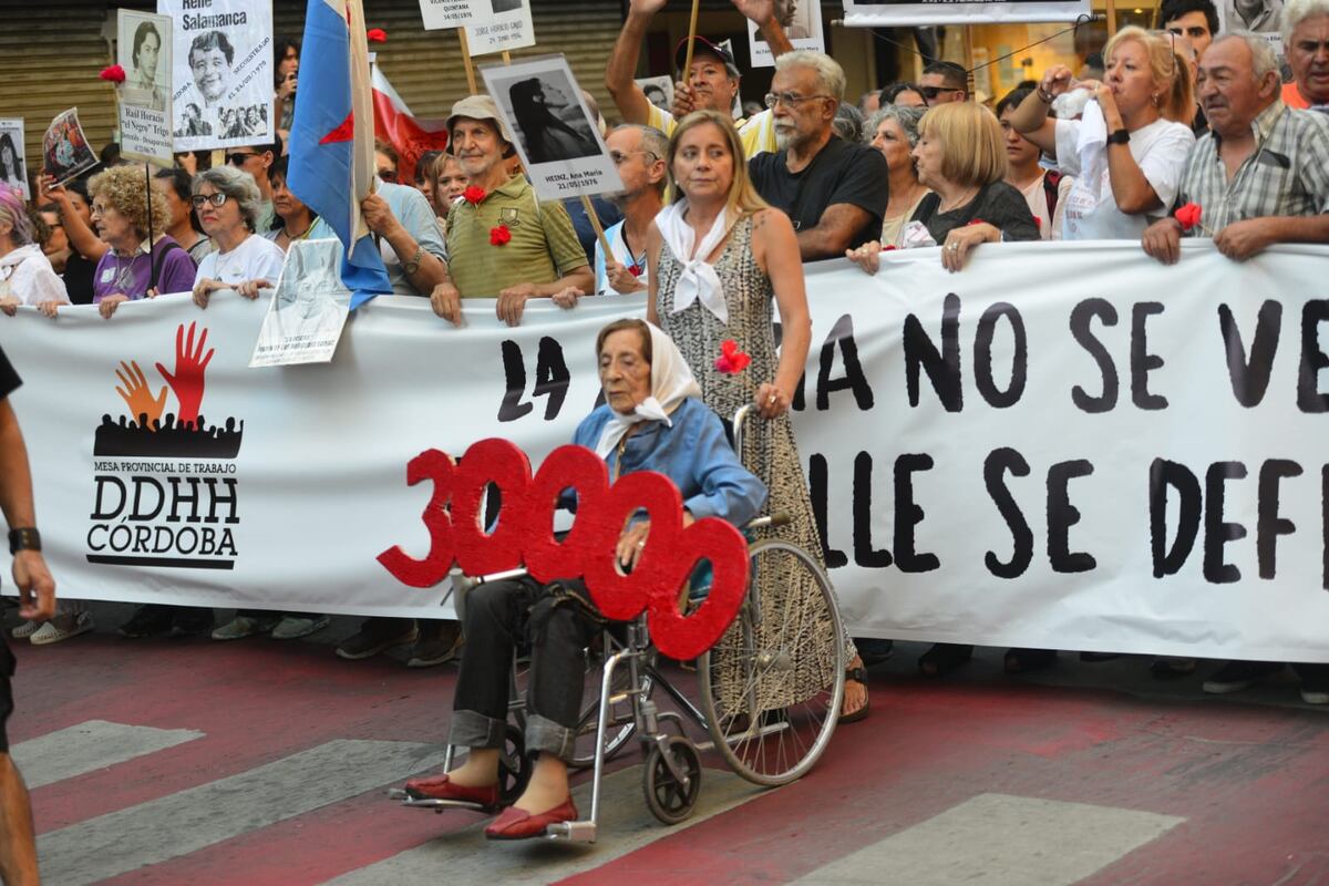 Día de la Memoria: cómo será la marcha por verdad y justicia en Córdoba