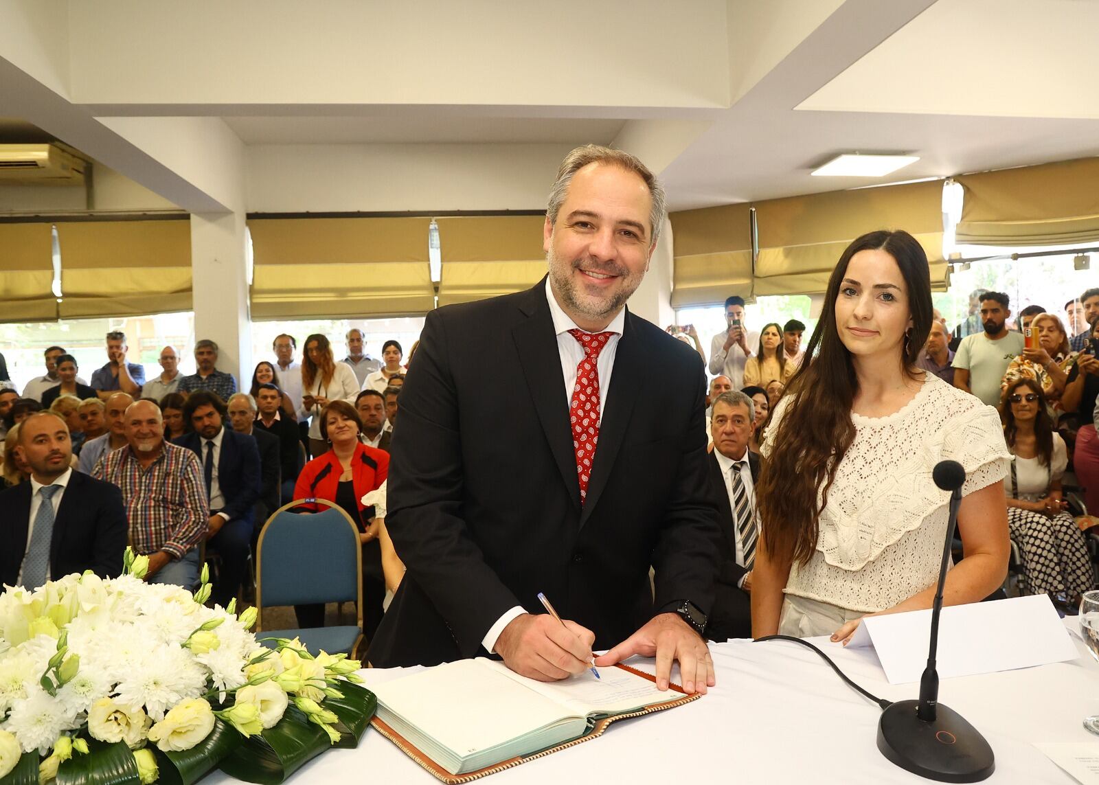 Matías Stevanato juró como Intendente de Maipú