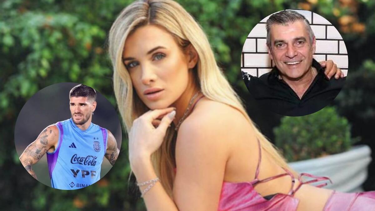 Se conocieron los audios del papá de Camila Homs insultando a Rodrigo de Paul