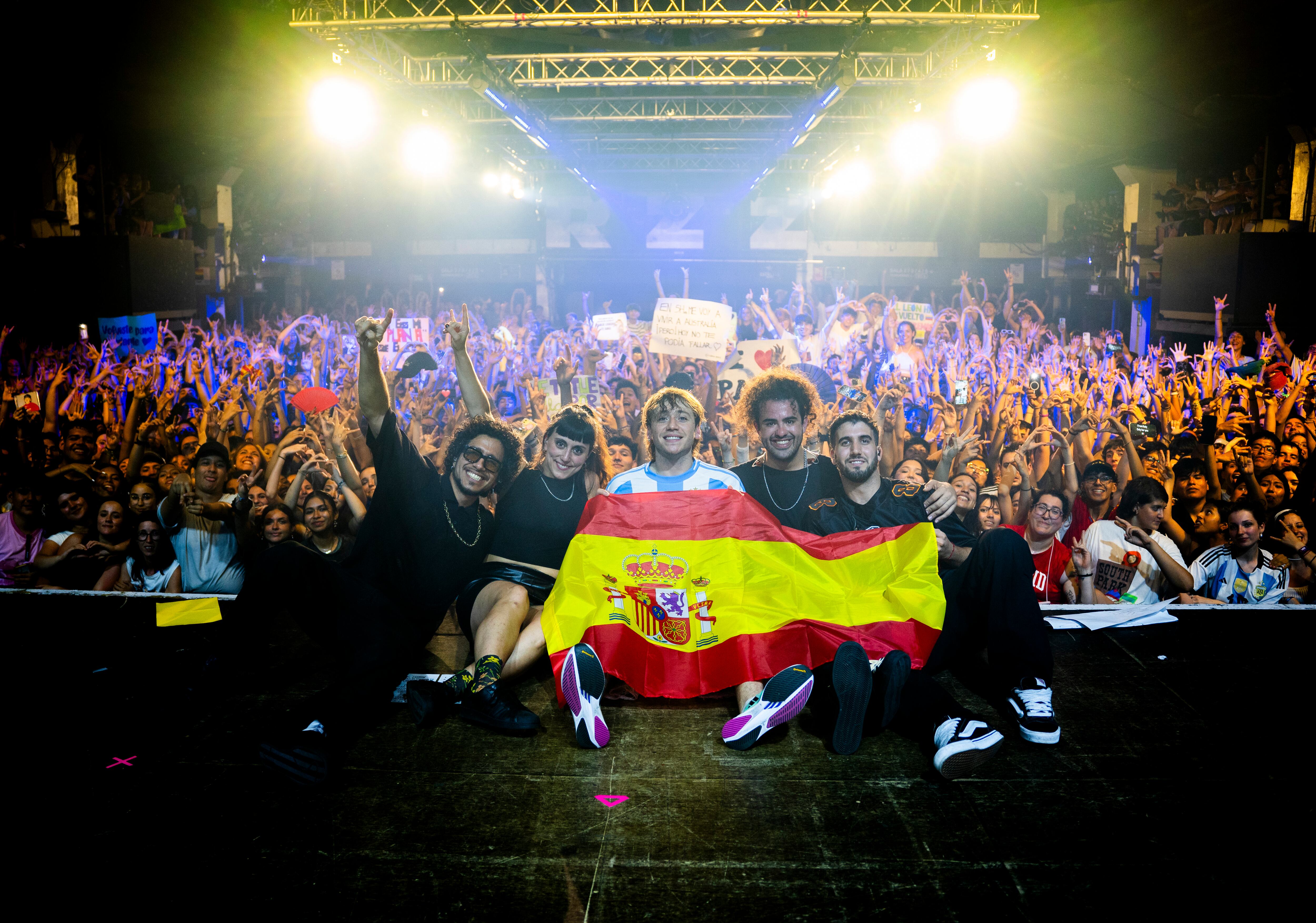 Paulo Londra en la Sala Razzmatazz en Barcelona. (Fotos: Salvador Jacovella @salvajaco)