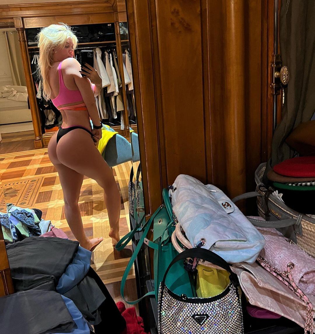 Wanda Nara conquistó a sus admiradores en ropa interior.