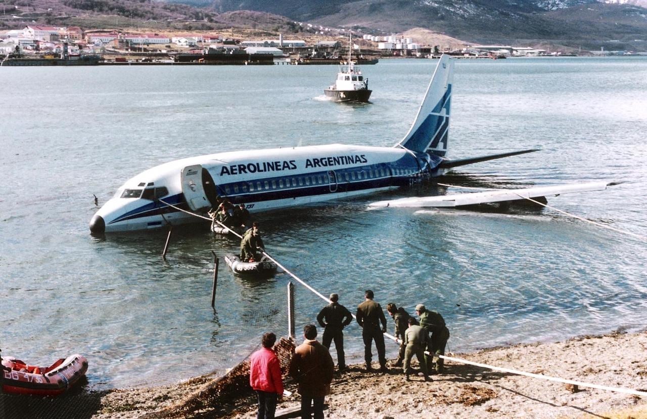 Accidentes Aéreos en Ushuaia - Boeing 737.