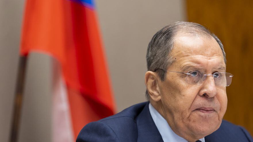 Sergei Lavrov, ministro de relaciones exteriores de Rusia.