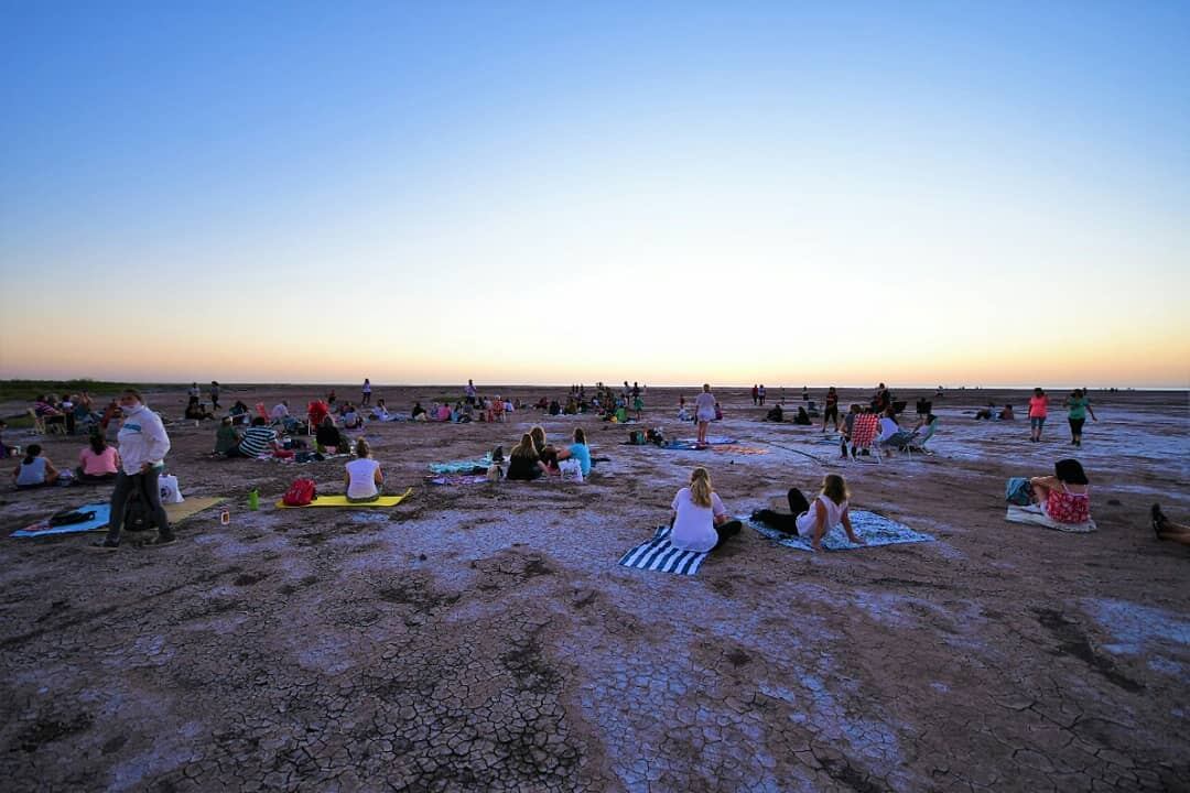 Actividades recreativas en el Bajo de Ansenuza, Morteros.