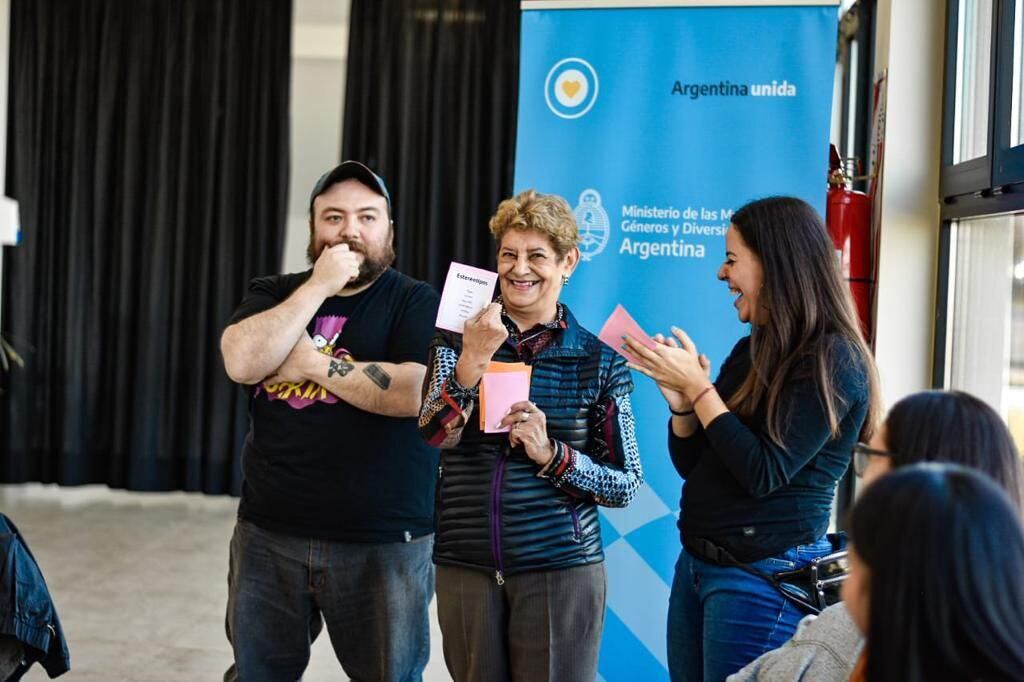 La actividad, que se dio en el marco del programa Cultura Federal y contó con la contribución del Ministerio de las Mujeres, Géneros y Diversidad así como el Ministerio de Cultura de la Nación.