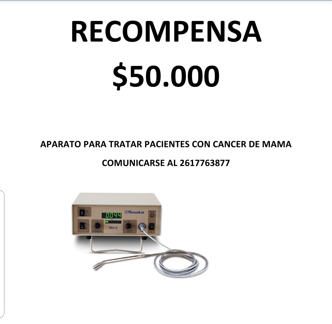 Ofrecen una recompensa de 50 mil pesos