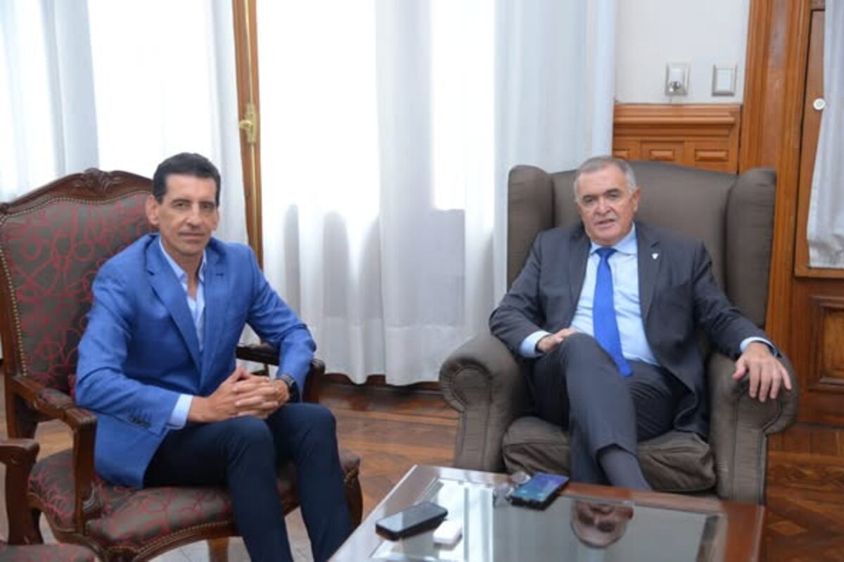 Reforma política: Jaldo recibió al legislador Vargas Aignasse