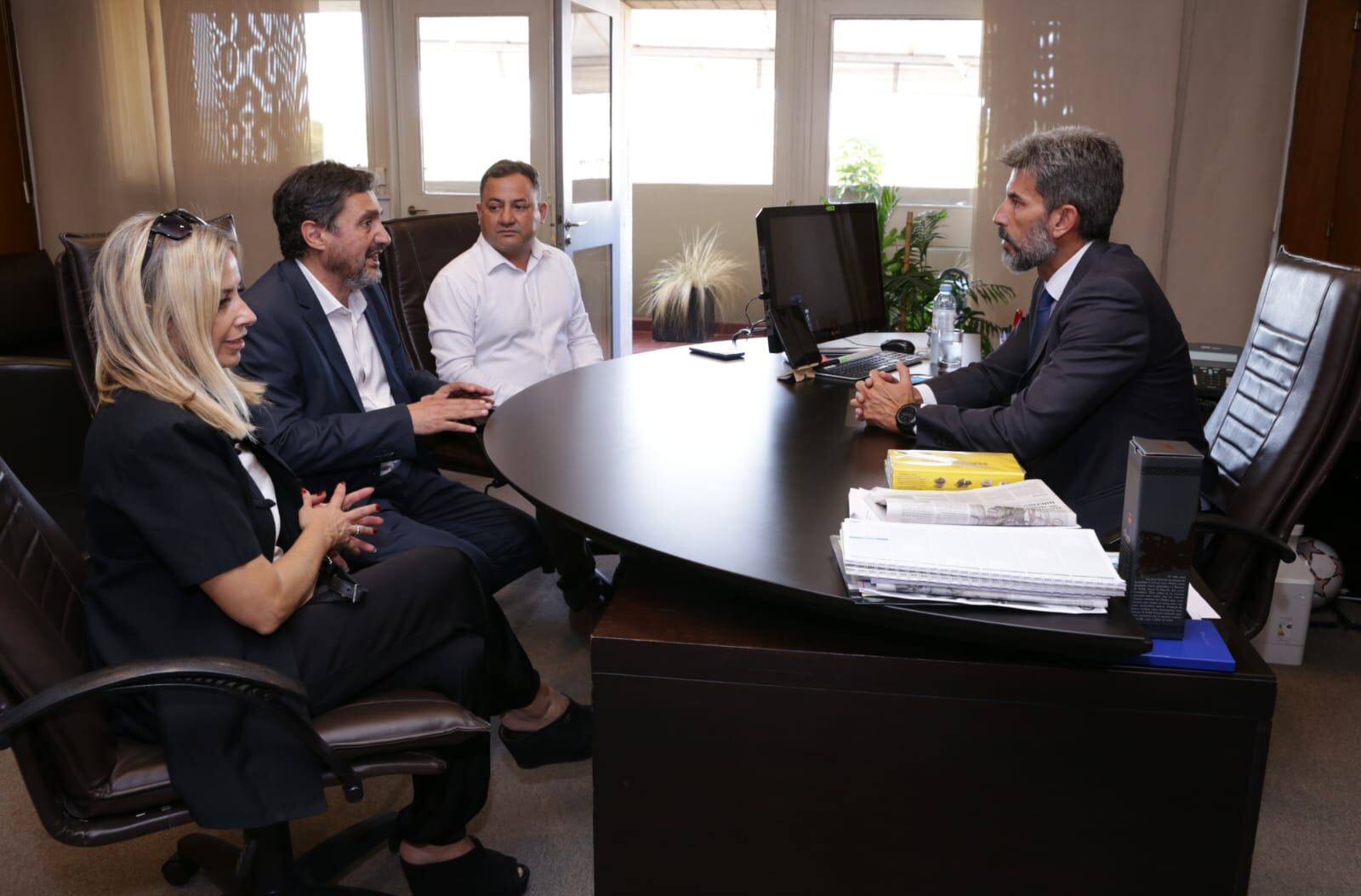 Es en el marco de una gira promocional que está realizando Mar del Plata por la provincia cuyana