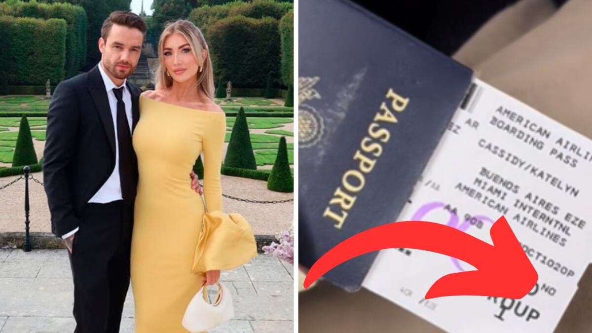 La extraña señal que recibió la novia de Liam Payne cuando se fue de Argentina y que los fans de One Direction descubrieron