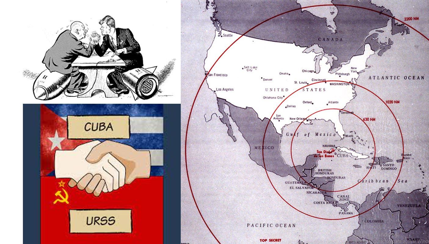 “La Crisis de los Misiles” fue el momento más tenso en materia de Guerra Nuclear. Rusia apuntaba sus misiles a Estados Unidos desde Cuba.